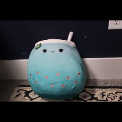 Blue Boba Squishmallow 
