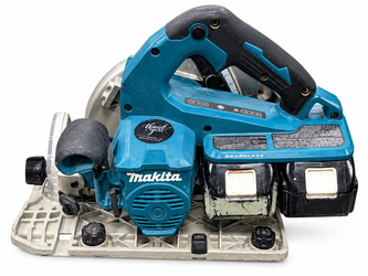 Makita 36V (18V X2) LXTTM Brushless 7-1/4" Circular Saw with Guide Rail Compatible Base, XSH08