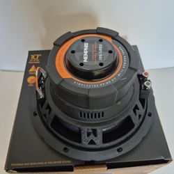 MEMPHIS ( 1 ) 10 INCH OR 4 OHM SELECTABLE VOICE COIL CAR SUBWOOFER 600 WATTS