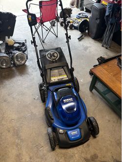 Kobalt 40V Max 20-in Cordless Brushless Push Lawn Mower w/ Battery & Charger