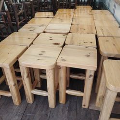 Wooden Bar Stools