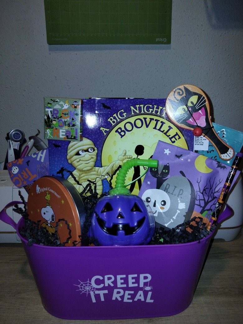 Halloween Kids Gift Basket 🎃👻