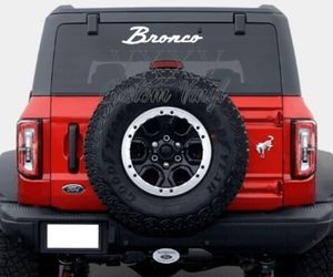 Bronco Decals