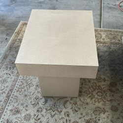 Tan End Table