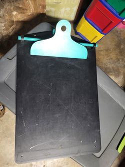 Large chalk board/art work holder