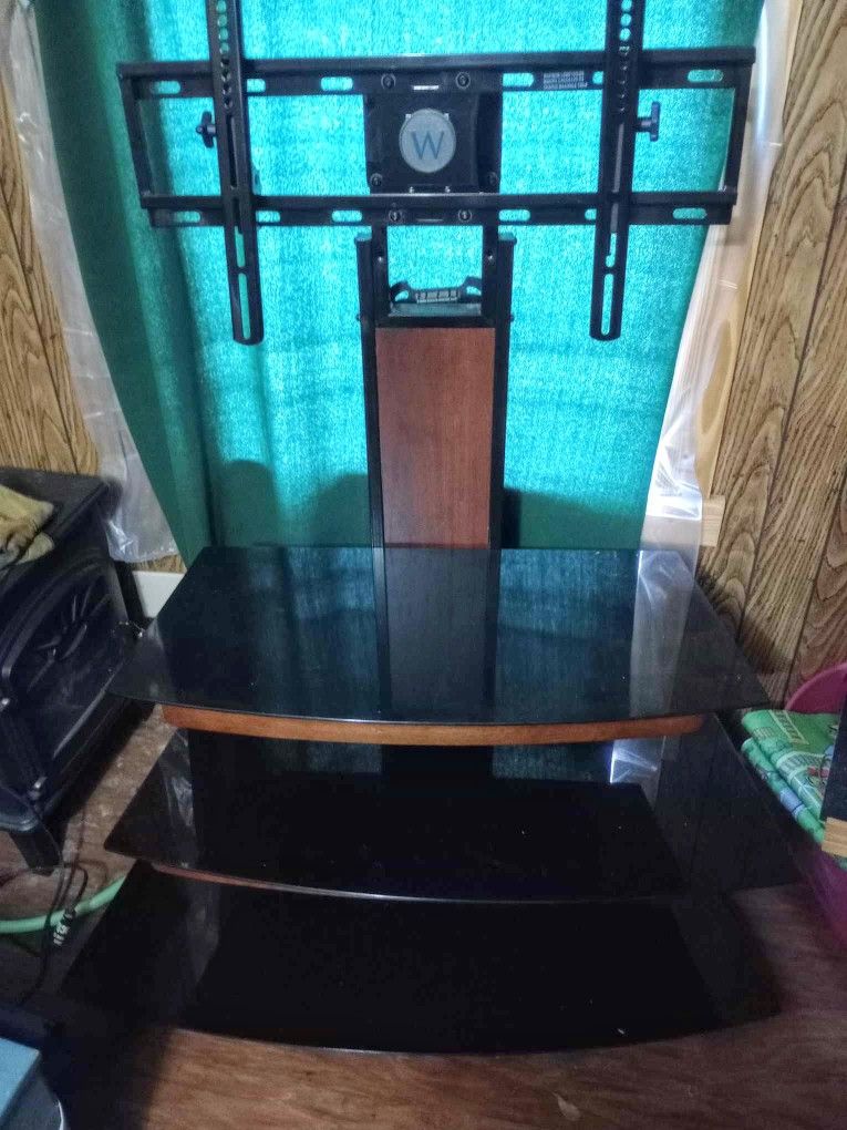 Smoked Glass TV Stand 