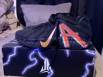 Nike Ja 3 Basketball Sneakers Black Orange