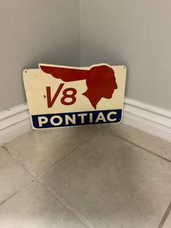 Metal sign