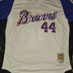 New Hank Aaron Braves Jersey 