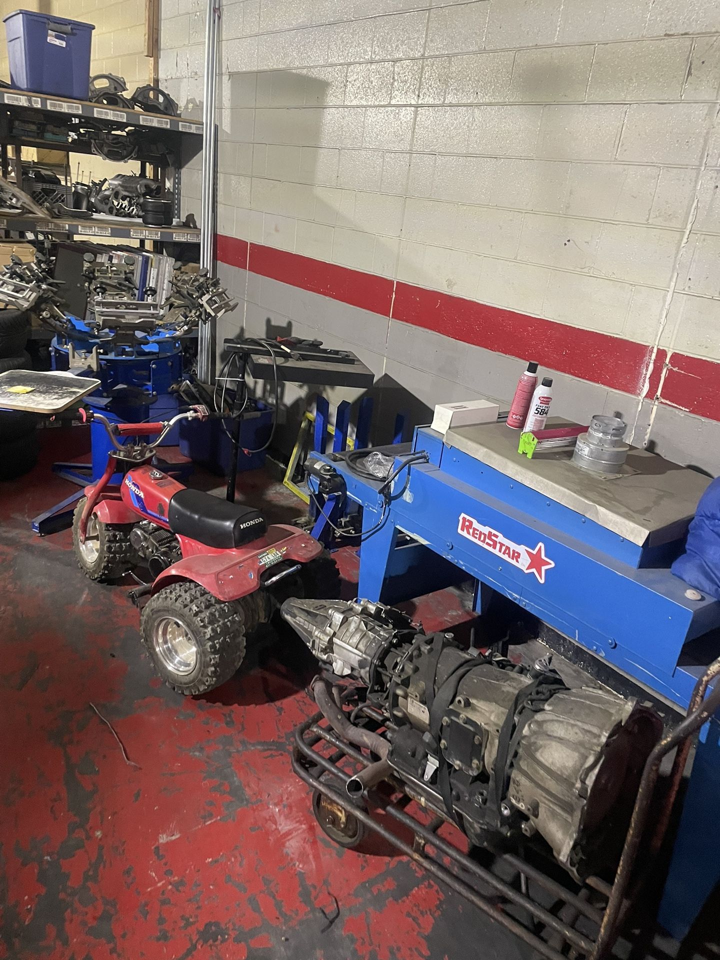 Hopkins/BWM Silk screen printer