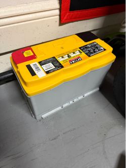 Optima YellowTop DH7 AGM Battery – Deep Cycle & Starting – Open Box, Never Used