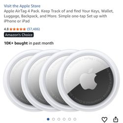 Apple Tag 4 Pack