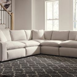Savesto Ivory Modular Sectional

