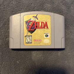 Zelda Ocarina Of Time N64