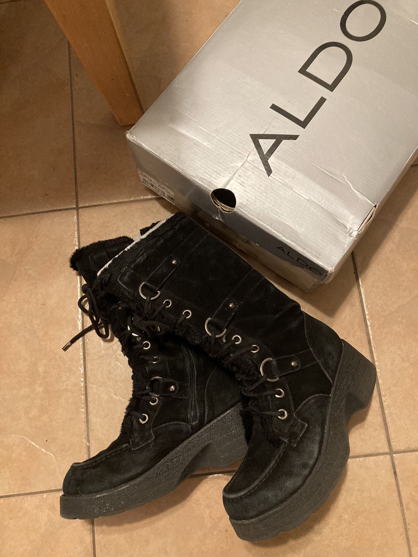 Aldo Women’s Black Boots- See Description 