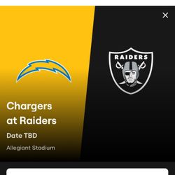 Raider V. Chargers 