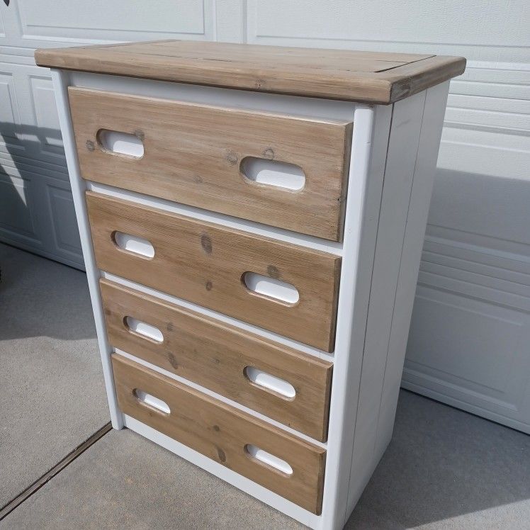 Beachy Wood Dresser