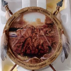 Native American Art Plates  12 