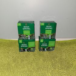 4 Packs 3 Bar Soap Irish Spring Original 
