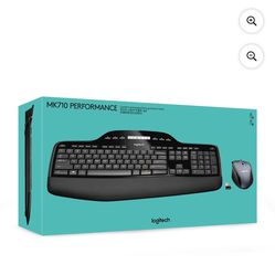 ⌨️🖱️ New Logitech MK710 Full-Size Wireless Keyboard & Mouse Bundle