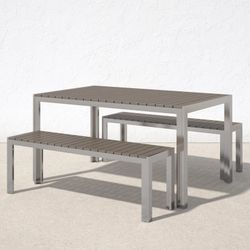 3 Piece Patio Dining Set 