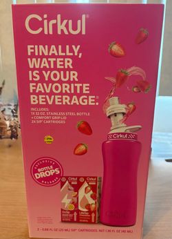 Cirkul 32 oz Stainless Steel Bottle Starter Kit
