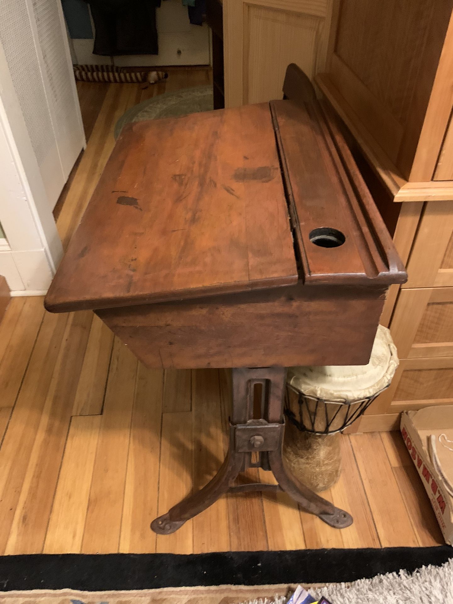 Sweet Early American Student Desk and Chair. So Right For Doing Work.. Fits All Ages Not Small Just For A Child