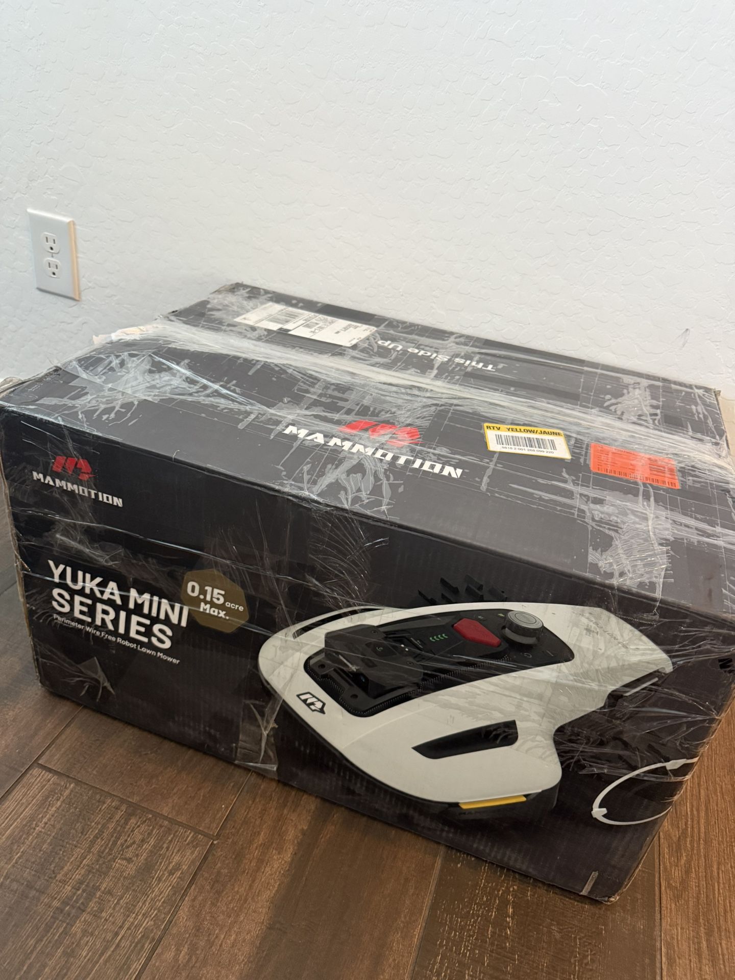 MAMMOTION YUKA Mini 600H 7.5 In. Robot Lawn Mower (0.3 Acres) With AI Obstacle Avoidance