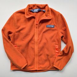 Lands' End boys zippered fleece jacket XS 4/5 (Brooklyn Park)
