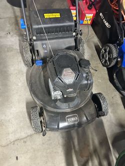 Echo wacker & Toro lawn mower