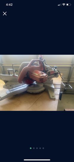 Milwaukee 10” magnum slide compound miter saw 