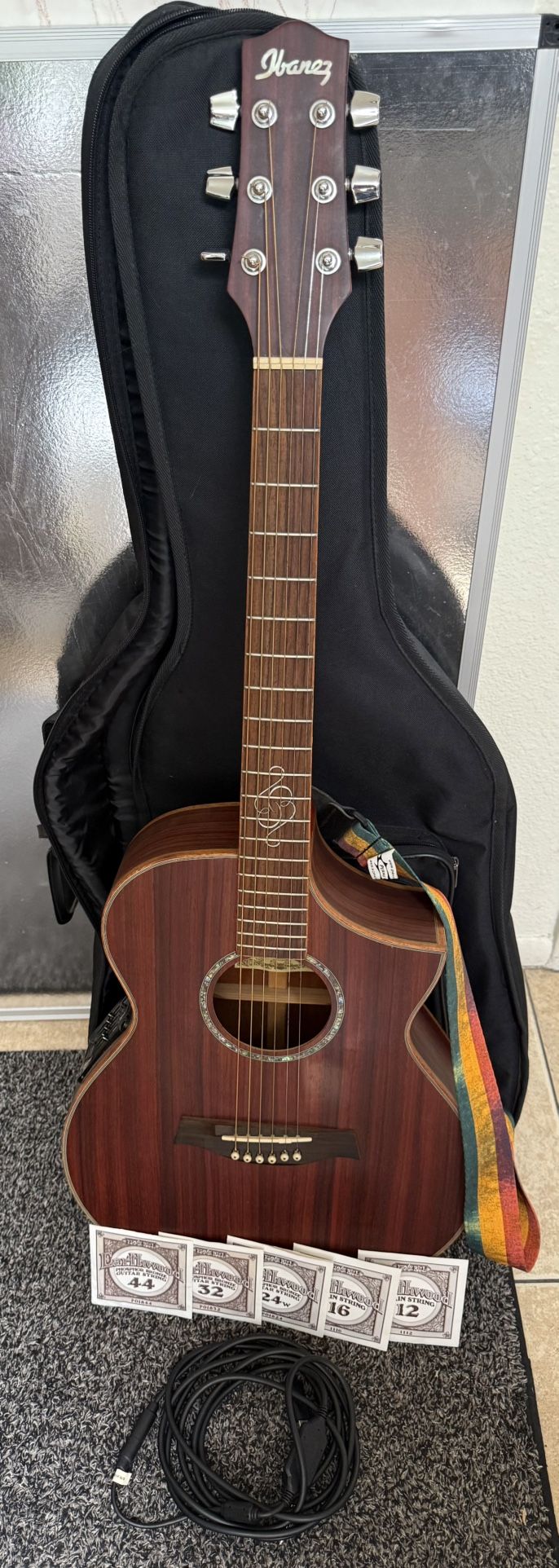 Ibanez Exotic Wood Series 6 String Acoustic Electric Guitar $350 OBO