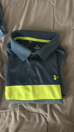 Boys youth large Polo shirts- Under Armour & old navy