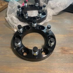 Nomas Son 2 / Only 2 1" 6x5.5 Or 6x139.7 | 14x1.5 | 108mm Studs Wheel Spacers Adapters For Chevy