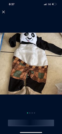 Kung Fu Panda Costume Size 12 Months