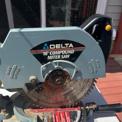 Delta 10” Compound Saw 