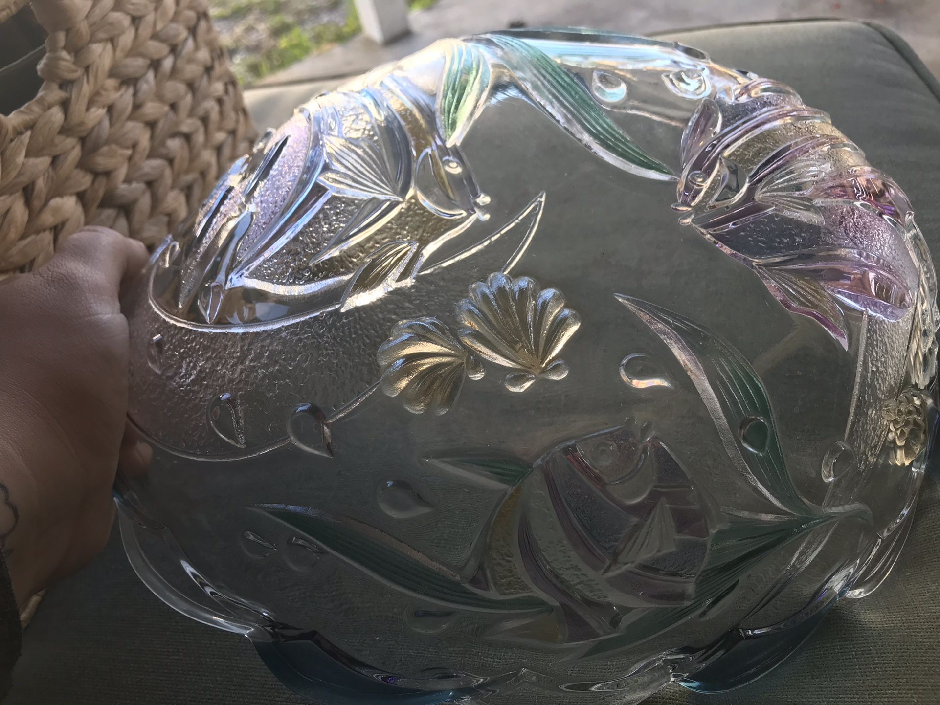 Glass China Dish Bowl