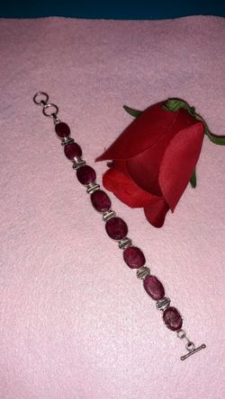 45 tcw National Ruby ladies bracelet