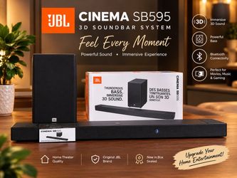 JBL Cinema SB595 3D Soundbar System