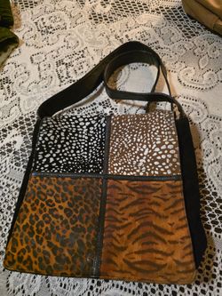 Suede Shoulder Purse