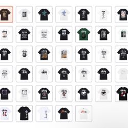 Stussy Shirts (40 Shirts) All Sizes SHIP ONLY 
