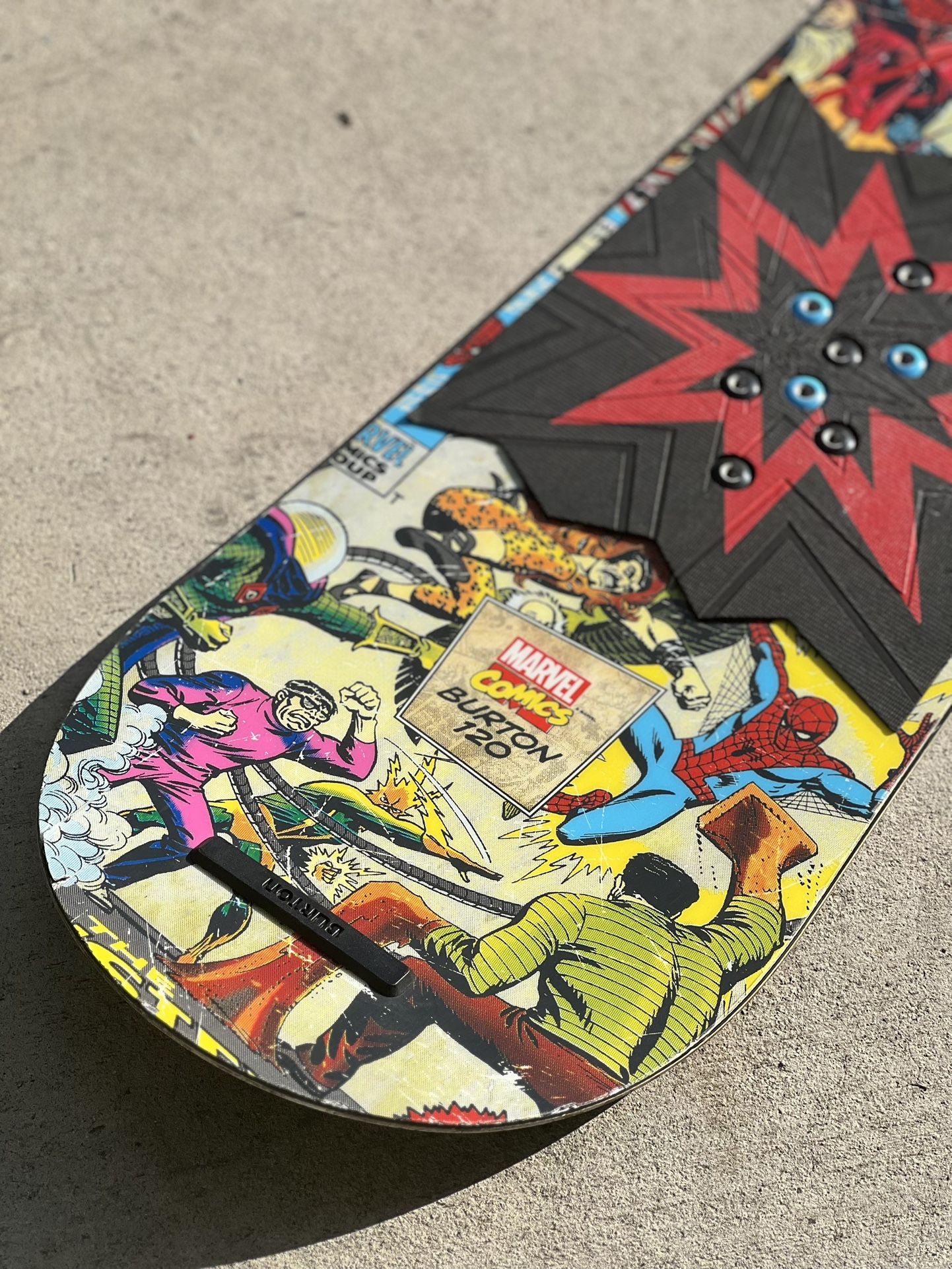 Burton ジュニア スノーボード 120cm スパイダーマン Kids Burton Snowboard 120 LTD Marvel Spider Man, Boy for