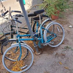 Two Free Spirit Foldable Bicycles For Sale 