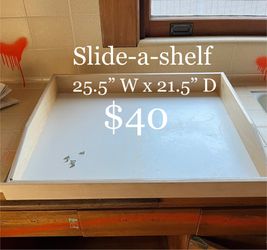 Slide A Shelf For Cabinet 