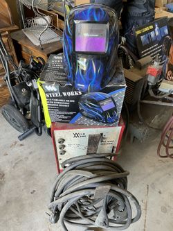 Weld Mark Welder And Welding Helmet