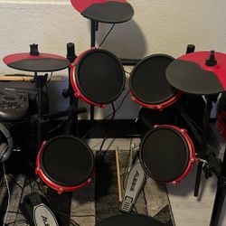Alessis Drum Set Rarely Used