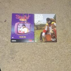 Space Ghost Coast to Coast DVDs Volumes 1 & 2 Adult Swim