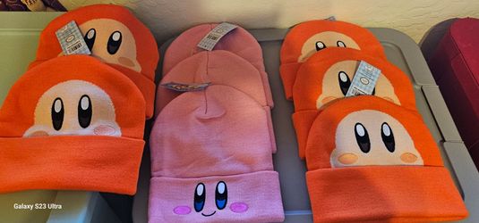 Kirby Character Knit Beanies with Tags