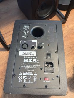 M-AUDIO BX5BT Pair Studio Monitor Speakers.