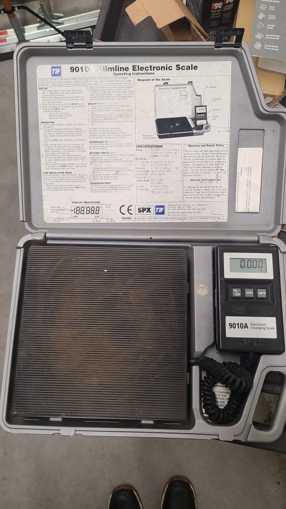 TIF electronic hvac scale